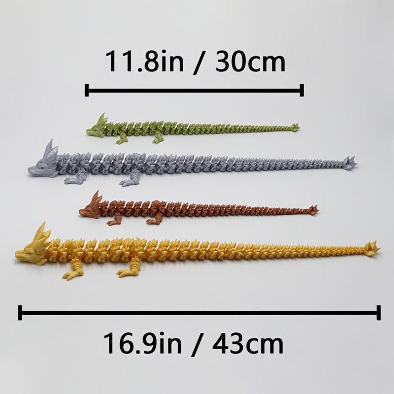 3D Printed Crystal Dragon Car Ornaments