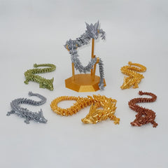 3D Printed Crystal Dragon Car Ornaments