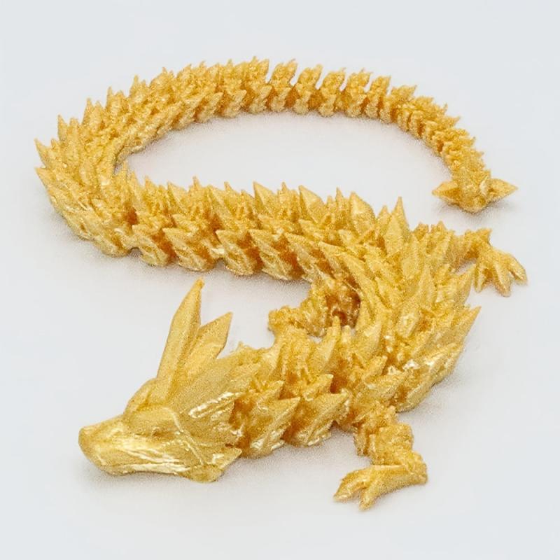 3D Printed Crystal Dragon Car Ornaments