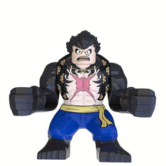 Silly Building Block Action Figure Toy Desk Decor