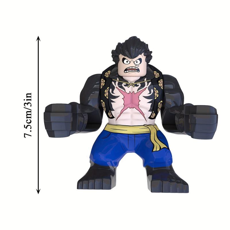 Silly Building Block Action Figure Toy Desk Decor