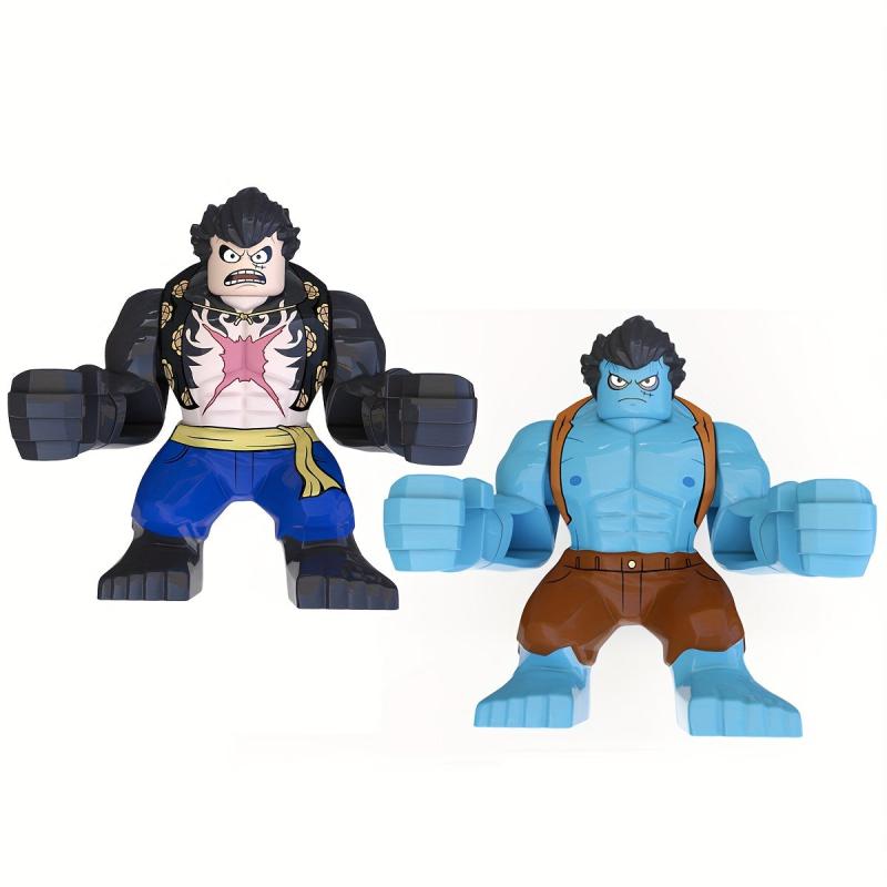 Silly Building Block Action Figure Toy Desk Decor