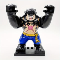 Silly Building Block Action Figure Toy Desk Decor