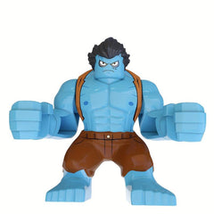 Silly Building Block Action Figure Toy Desk Decor