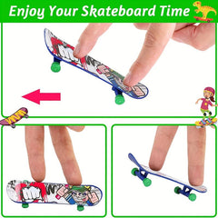 Finger Skateboard Inertia Toy Desktop Decompression Work Filling Puzzle Toy