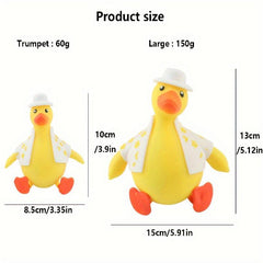 Changing Duck Decompressing Toy Clothes Removable Wearable