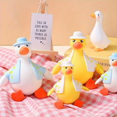 Changing Duck Decompressing Toy Clothes Removable Wearable