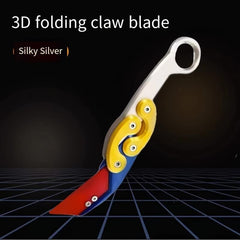 Carrot Claw Folding Push Tag Carrot Decompress Toy