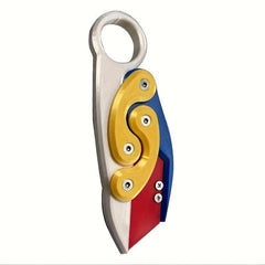 Carrot Claw Folding Push Tag Carrot Decompress Toy