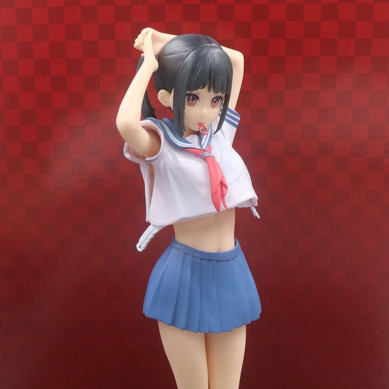 Anime School Uniform Girl Toy Figure PVC Model