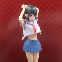 Anime School Uniform Girl Toy Figure PVC Model