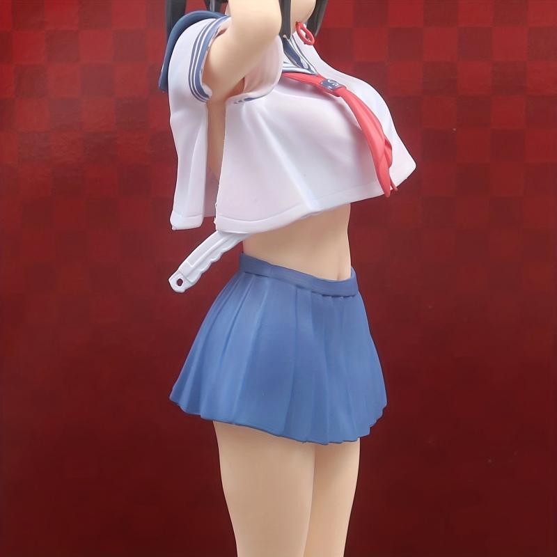 Anime School Uniform Girl Toy Figure PVC Model