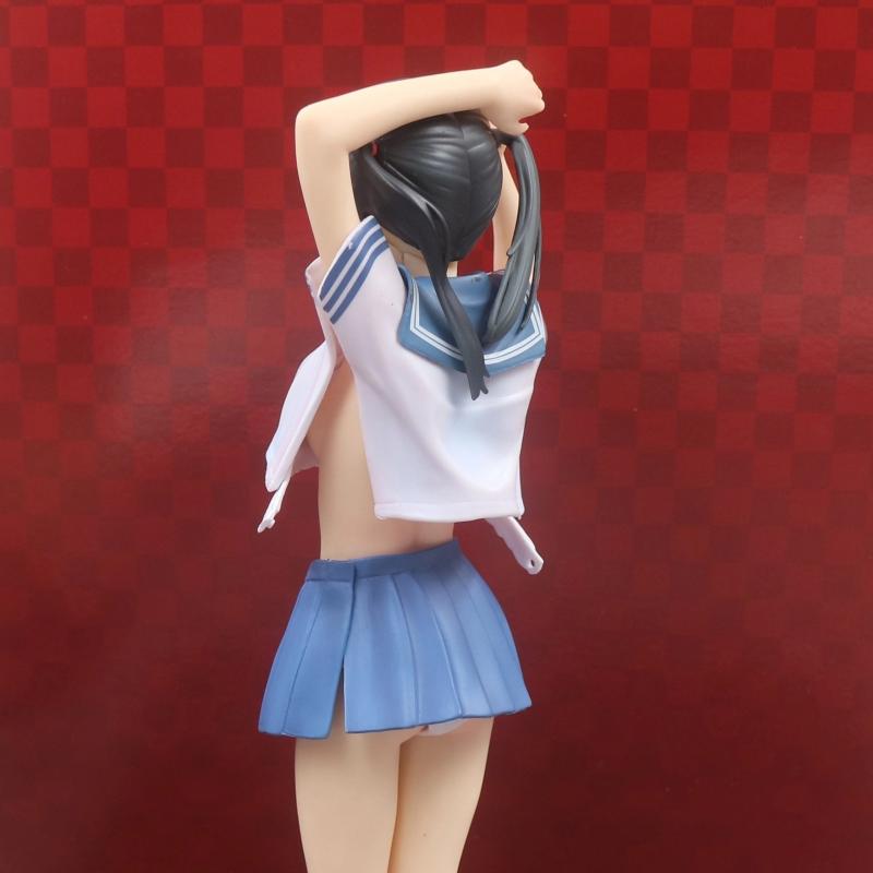 Anime School Uniform Girl Toy Figure PVC Model