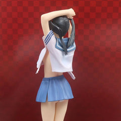 Anime School Uniform Girl Toy Figure PVC Model