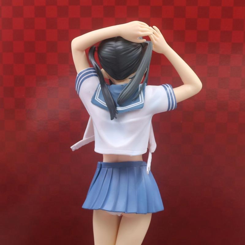 Anime School Uniform Girl Toy Figure PVC Model
