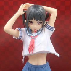 Anime School Uniform Girl Toy Figure PVC Model