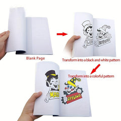 Green Small Magic Book Wordless Sky Book Animation Book Toys Magic Props