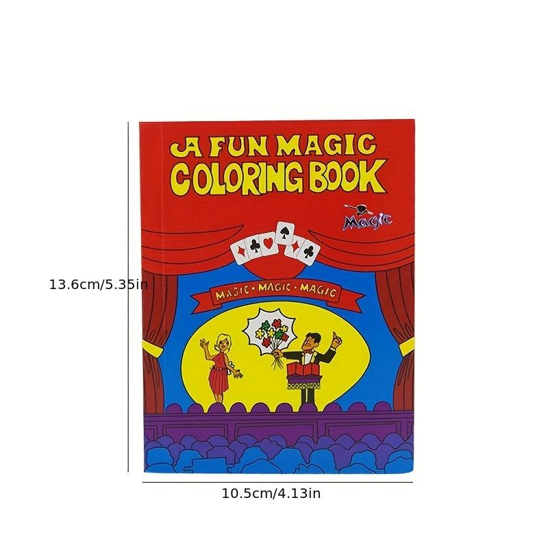 Green Small Magic Book Wordless Sky Book Animation Book Toys Magic Props