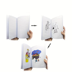 Green Small Magic Book Wordless Sky Book Animation Book Toys Magic Props