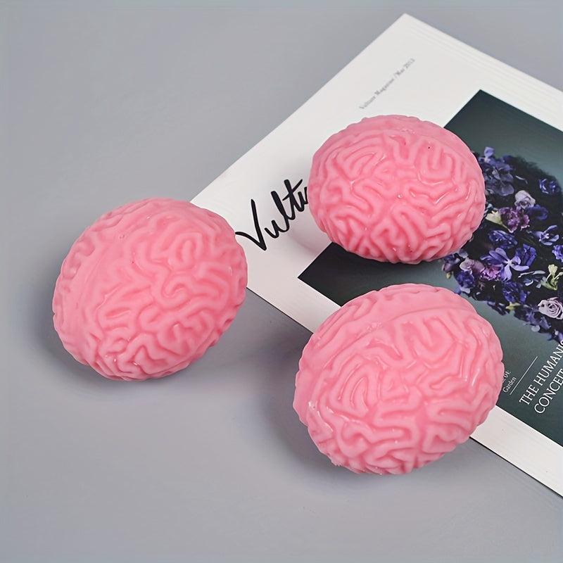 Halloween Funny Small Brain Decompressing Brain Milk Vent Ball