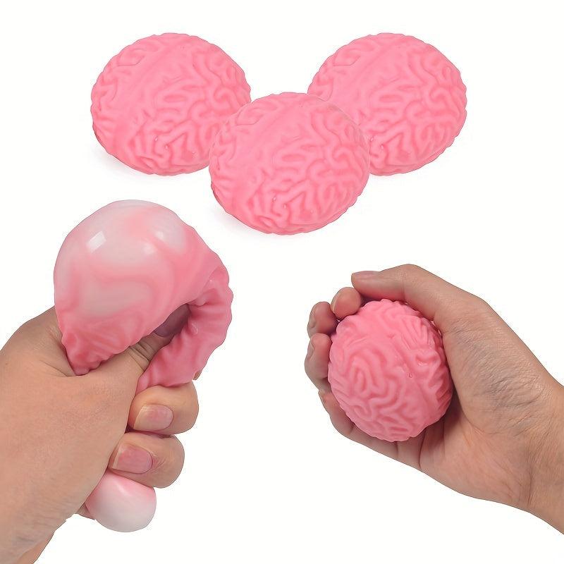 Halloween Funny Small Brain Decompressing Brain Milk Vent Ball