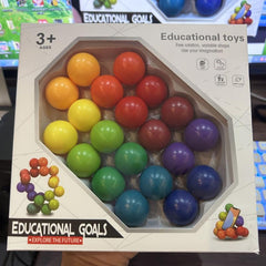 Educational Beaded Decompression Ball Strange Toy