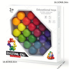 Educational Beaded Decompression Ball Strange Toy