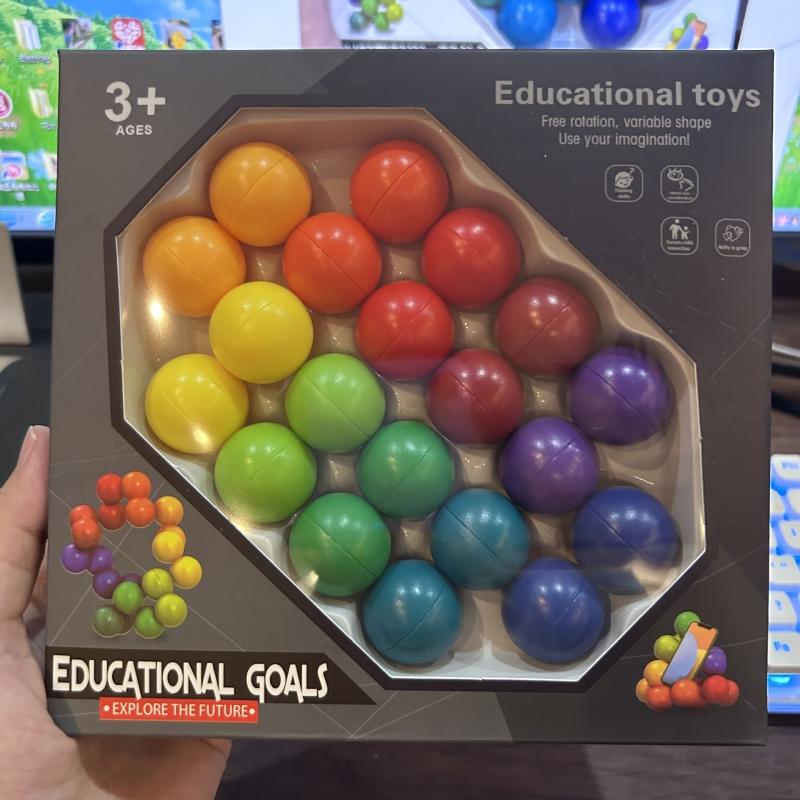 Educational Beaded Decompression Ball Strange Toy