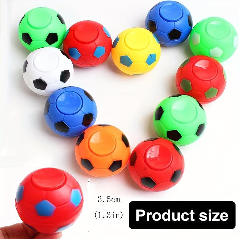 12pcs Football Party Favors Mini Sport Decompressing Football Treasure Box Toys