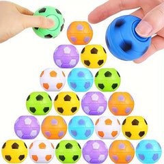 12pcs Football Party Favors Mini Sport Decompressing Football Treasure Box Toys