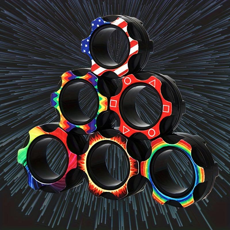 Magnetic Decompression & Pressure Relief Finger Ring