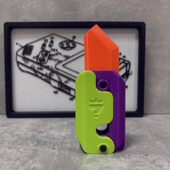 2pcs 3D Printing Gravity Radish Mini Pendant Model Decompression Toy