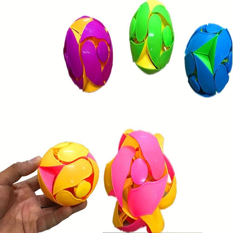 Discolor Magic Ball Toss Telescopic Toy for Kids & Adults