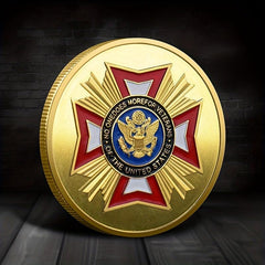 1pc Collectible Coin Challenge Coin Cubic Embossed Metal Crafts