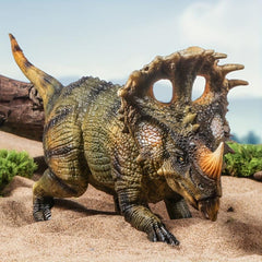 Simulated Chinese Ceratopsaur Dinosaur Farm