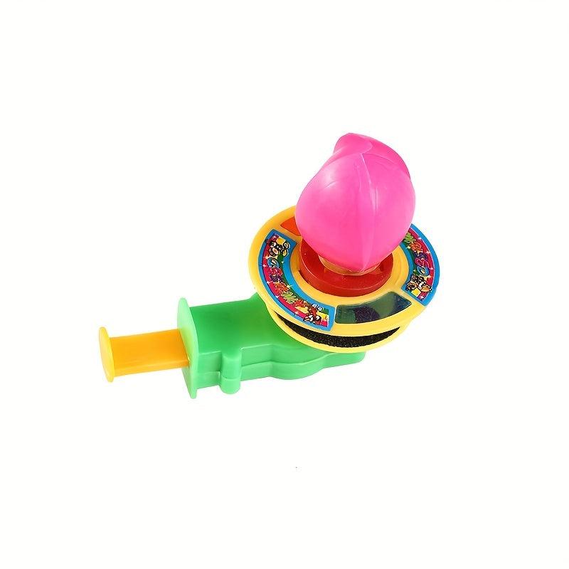 Lotus Flower Spinning Top Hand Pushed Fun Toy