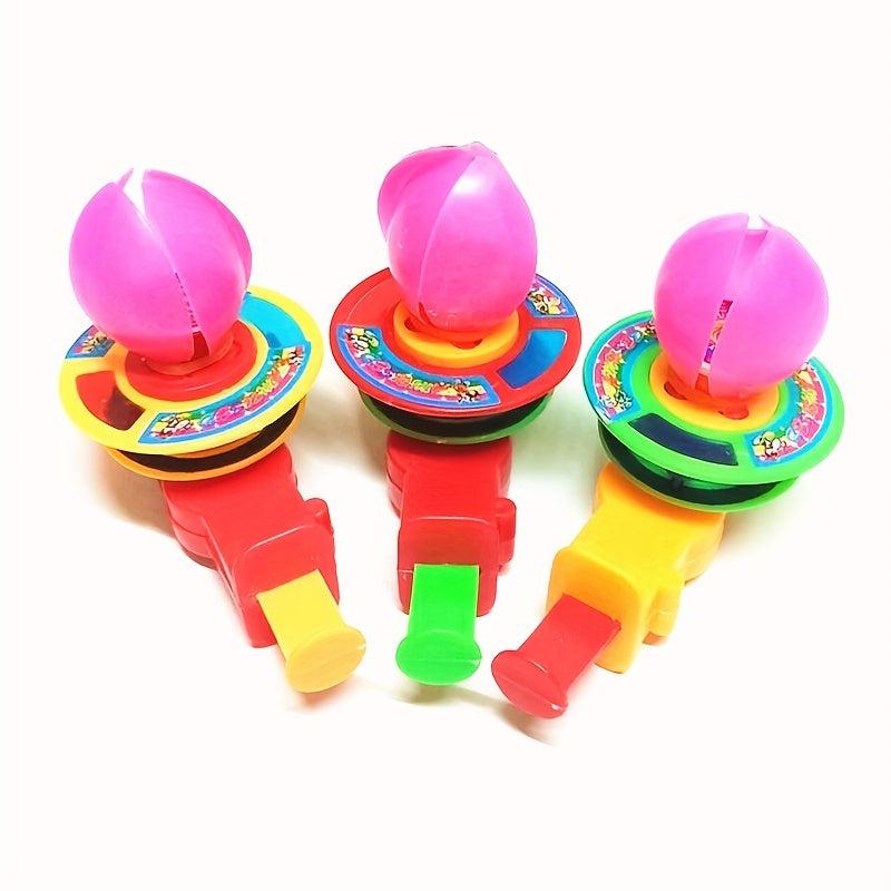 Lotus Flower Spinning Top Hand Pushed Fun Toy