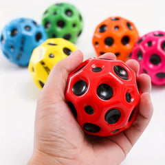 PU Foam Solid Porous Elastic Ball Venting Moon Ball
