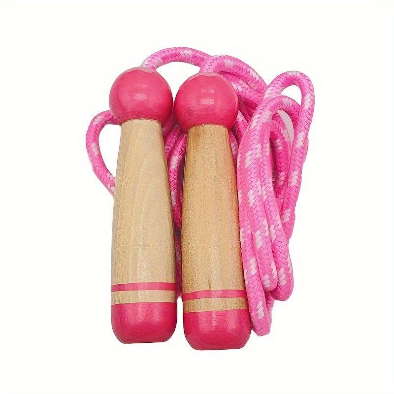 Wooden Skipping Rope For Adults Adjustable Sports Toy