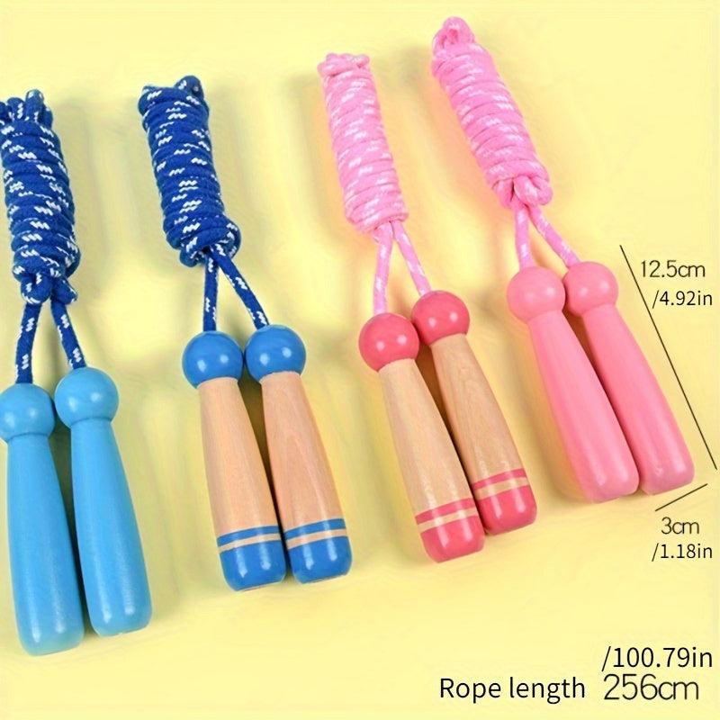 Wooden Skipping Rope For Adults Adjustable Sports Toy