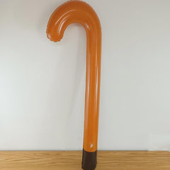 Inflatable Santa Claus Red Elk Crutches Party Props