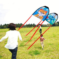 Cartoon Catapult Kite With Rubber Band For Gliding In The Air