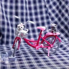 Mini Bike Toy for 30in Dolls, Small Bike Accessories