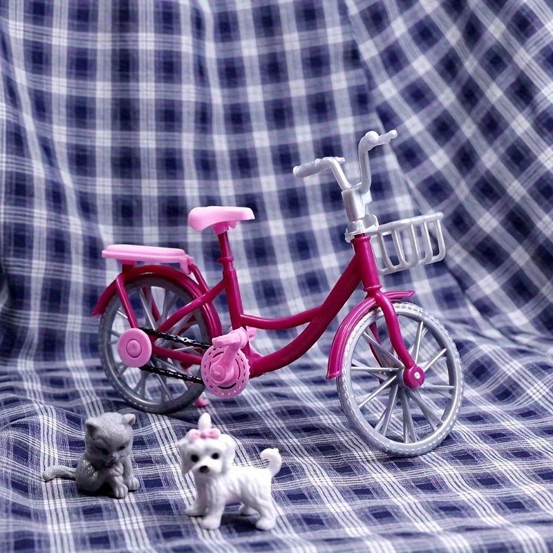 Mini Bike Toy for 30in Dolls, Small Bike Accessories