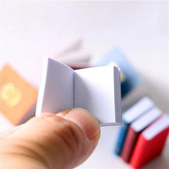 12pcs 1:12 Dollhouse Mini Books Furniture Accessories Fun Bookstore