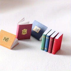 12pcs 1:12 Dollhouse Mini Books Furniture Accessories Fun Bookstore