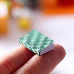 12pcs 1:12 Dollhouse Mini Books Furniture Accessories Fun Bookstore