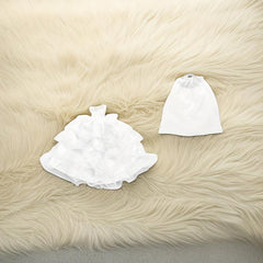 81in Wedding Dress with Headdress - Christmas Gift for Dolls