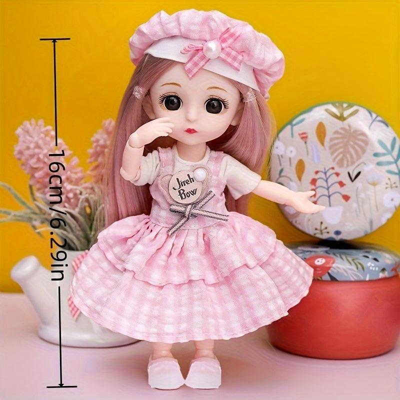 15 Princess Doll Toys Mini Bunny Dolls Holiday Gift Birthday Christmas