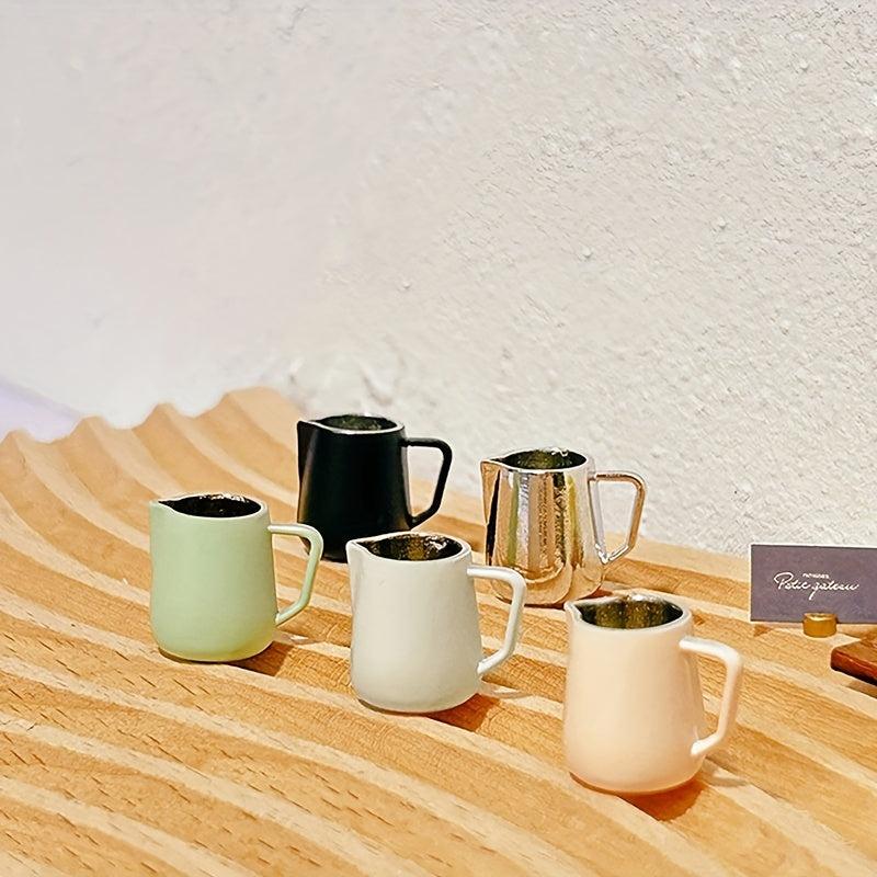 1:12 Dollhouse Coffee Cup Mini Kettle Model Decoration